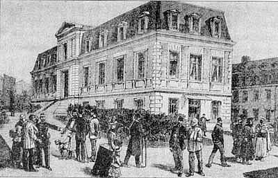 Het Institut Pasteur in 1888. 